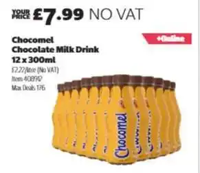 Costco Chocomel Chocolate Milk Drink offer