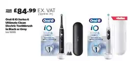 Costco Oral-B iO Series 6 Ultimate Clean Electric Toothbrush offer