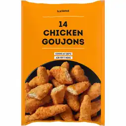 Iceland Iceland 14 (Approx.) Chicken Goujons 224g offer