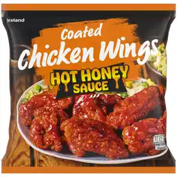 Iceland Iceland Coated Chicken Wings with Hot Honey Sauce 600g offer