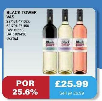 Bestway Black Tower Vas offer