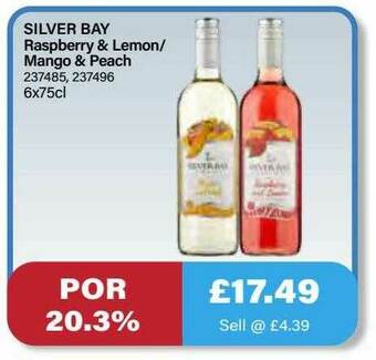 Bestway Silver Bay Raspberry & Lemon- Mango & Peach offer