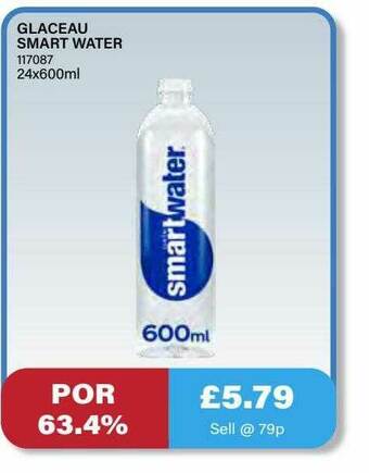 Bestway Glaceau Smart Water offer