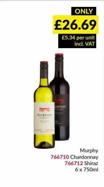 Murphy Chardonnay Shiraz