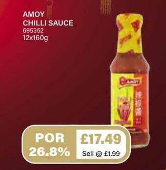 Bestway Amoy Chilli Sauce offer