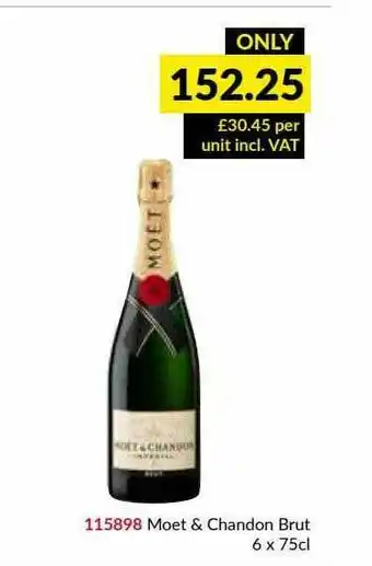 Musgrave MarketPlace Moet & Chandon Brut offer