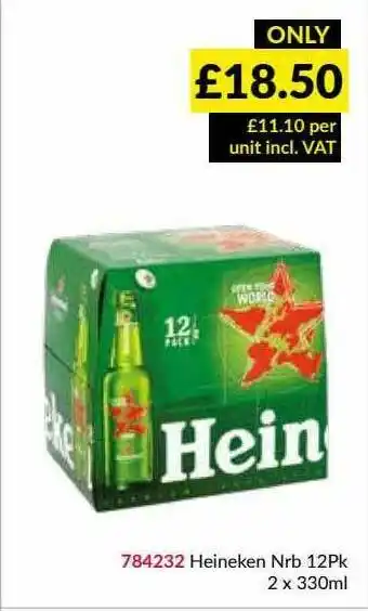 Musgrave MarketPlace Heineken Nrb 12pk offer