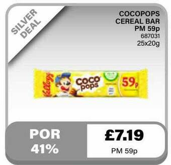 Bestway Cocopops Cereal Bar offer