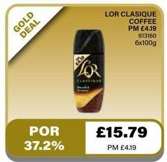 Bestway Lor Classique Coffee offer