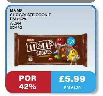 Bestway M&m's Chocolate Cookie offer