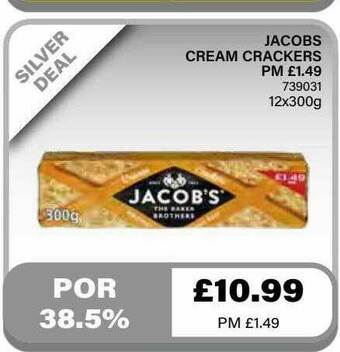 Bestway Jacobs Cream Crackers offer