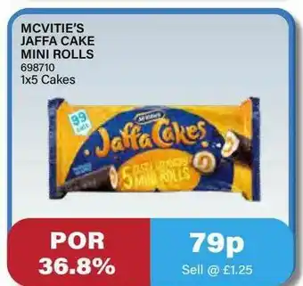 Bestway Mcvitie's Jaffa Cake Mini Rolls offer