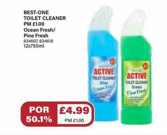 Bestway Best-one Toilet Cleaner Ocean Fresh-pine Fresh offer