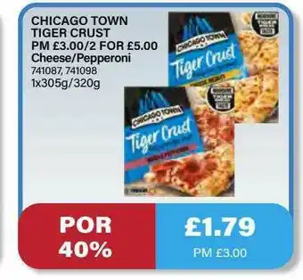 Bestway Chicago Town Tiger Crust Cheese-pepperoni offer