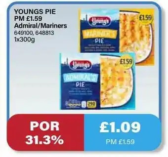 Bestway Youngs Pie Admiral-mariners offer