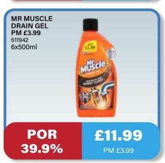 Bestway Mr Muscle Drain Gel offer