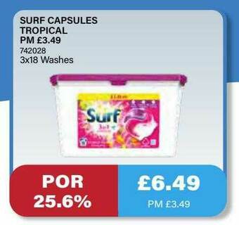 Bestway Surf Capsules Tropical offer