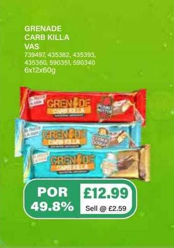Bestway Grenade Carb Killa offer