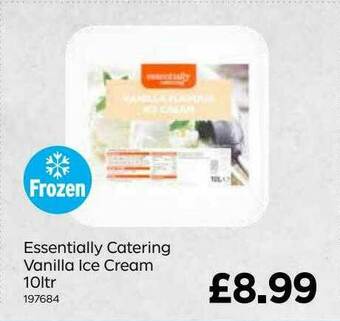Bestway Essentially Catering Vanilla Ice Cream offer