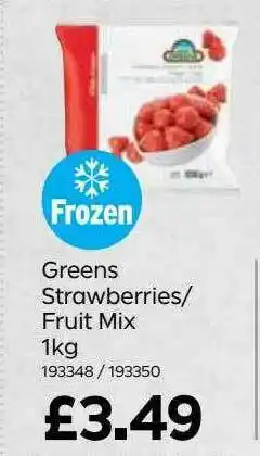 Bestway Greens Strawberries-fruit Mix offer