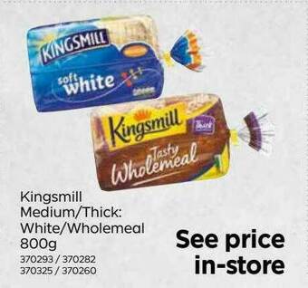 Bestway Kingsmill Medium-thick: White-wholemeal offer