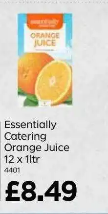 Bestway Essentially Catering Orange Juice offer
