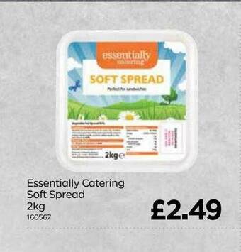 Bestway Essentially Catering Soft Spread 2kg offer