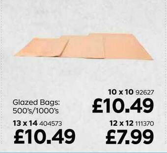 Bestway Glazed Bags: 500's-1000's offer