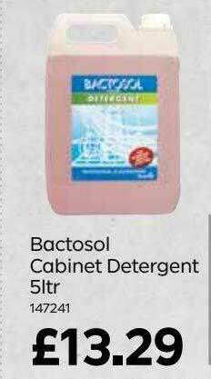 Bestway Bactosol Cabinet Detergent 5ltr offer