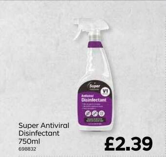 Bestway Super Antiviral Disinfectant 750ml offer