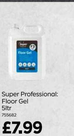 Bestway Super Professional: Floor Gel 5ltr offer
