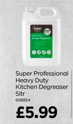Bestway Super Professional Heavy Duty Kitchen Degreaser 5ltr offer