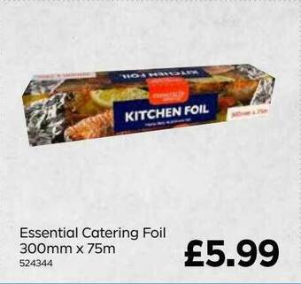 Bestway Essential Catering Foil 300mm X 75m offer