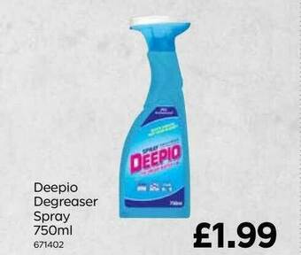 Bestway Deepio Degreaser Spray 750ml offer