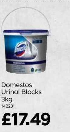 Bestway Domestos Urinal Blocks 3kg offer