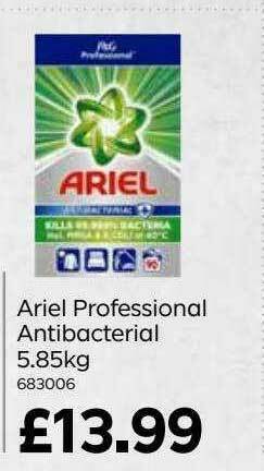 Bestway Ariel Professional Antibacterial 5.85kg offer