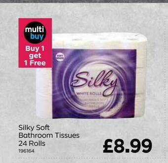 Bestway Silky Soft Bathroom Tissues 24 Rolls offer