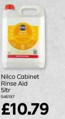 Bestway Nilco Cabinet Rinse Aid 5ltr offer