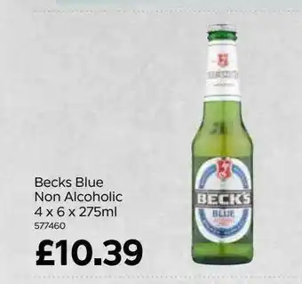 Bestway Becks Blue Non Alcoholic offer