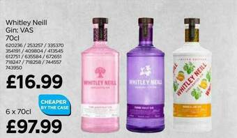 Bestway Whitley Neill Gin offer