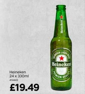 Bestway Heineken 24 X 330ml offer