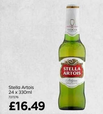 Bestway Stella Artois 24 X 330ml offer