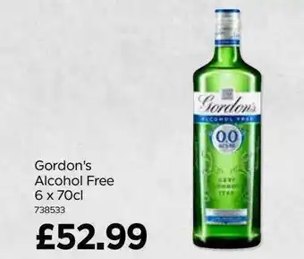 Bestway Gordon's Alcohol Free offer