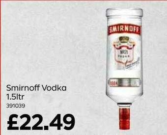 Bestway Smirnoff Vodka offer