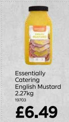 Bestway Essentially Catering English Mustard offer