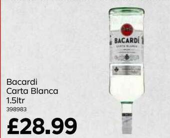 Bestway Bacardi Carta Blanca offer