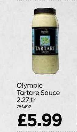 Bestway Olympic Tartare Sauce offer