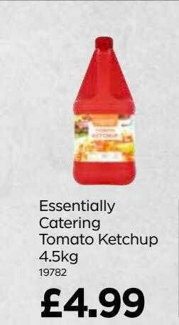 Bestway Essentially Catering Tomato Ketchup offer
