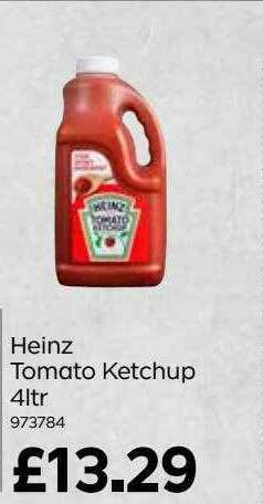 Bestway Heinz Tomato Ketchup offer