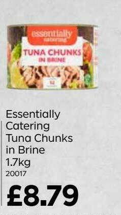 Bestway Essentially Catering Tuna Chunks In Brine offer